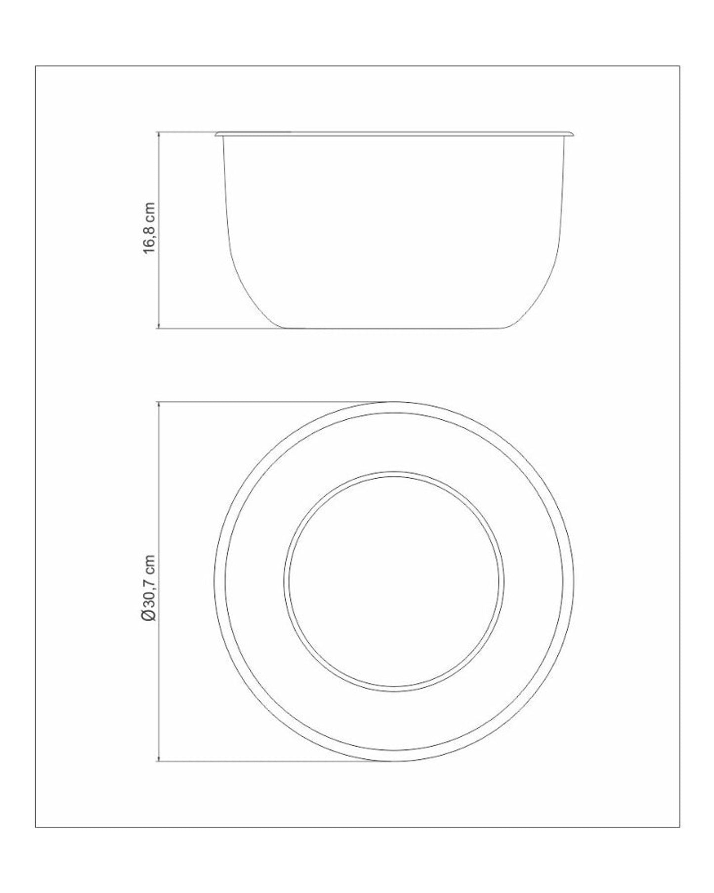 سكين حلويات ترامونتينا من الفولاذ المقاوم للصدأ، ٦ قطع