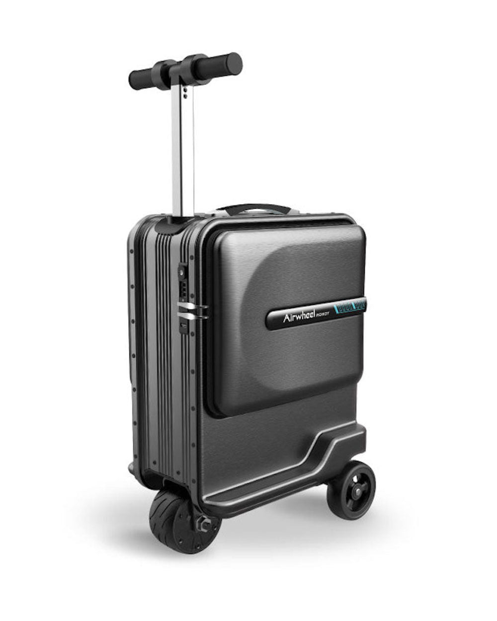 Airwheel SE3MiniT - Electric Luggage Scooter - Black | Potable Riding Suitcase with Removable Battery