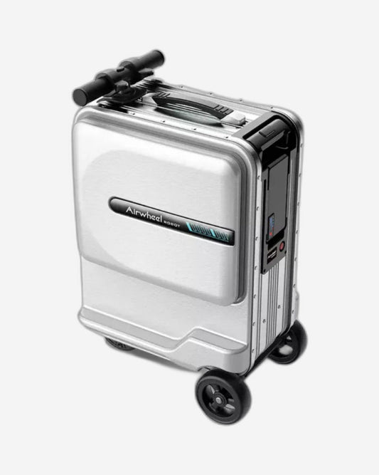 Airwheel SE3MiniT - سكوتر كهربائي للأمتعة - وردي | حقيبة سفر قابلة للحمل مع بطارية قابلة للإزالة