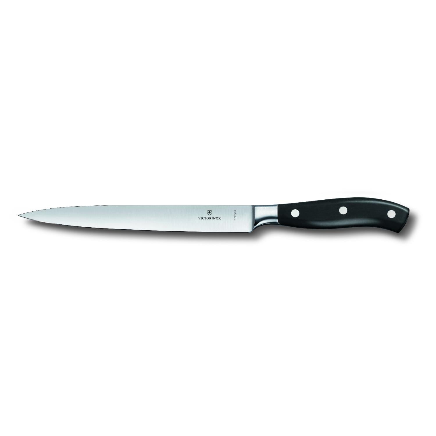 Victorinox Grand Maitre Filleting Knife 20cm Straight Flex Pomgift Box