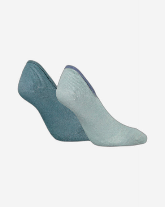 جوارب Calvin Klein النسائية غير المرئية - عبوة من قطعتين