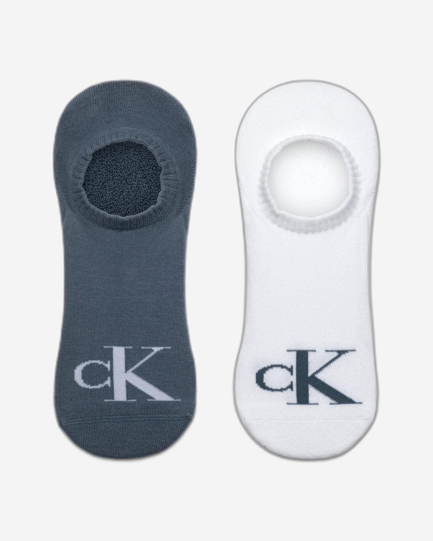 جوارب Calvin Klein Jeans الرجالية غير المرئية - عبوة من قطعتين