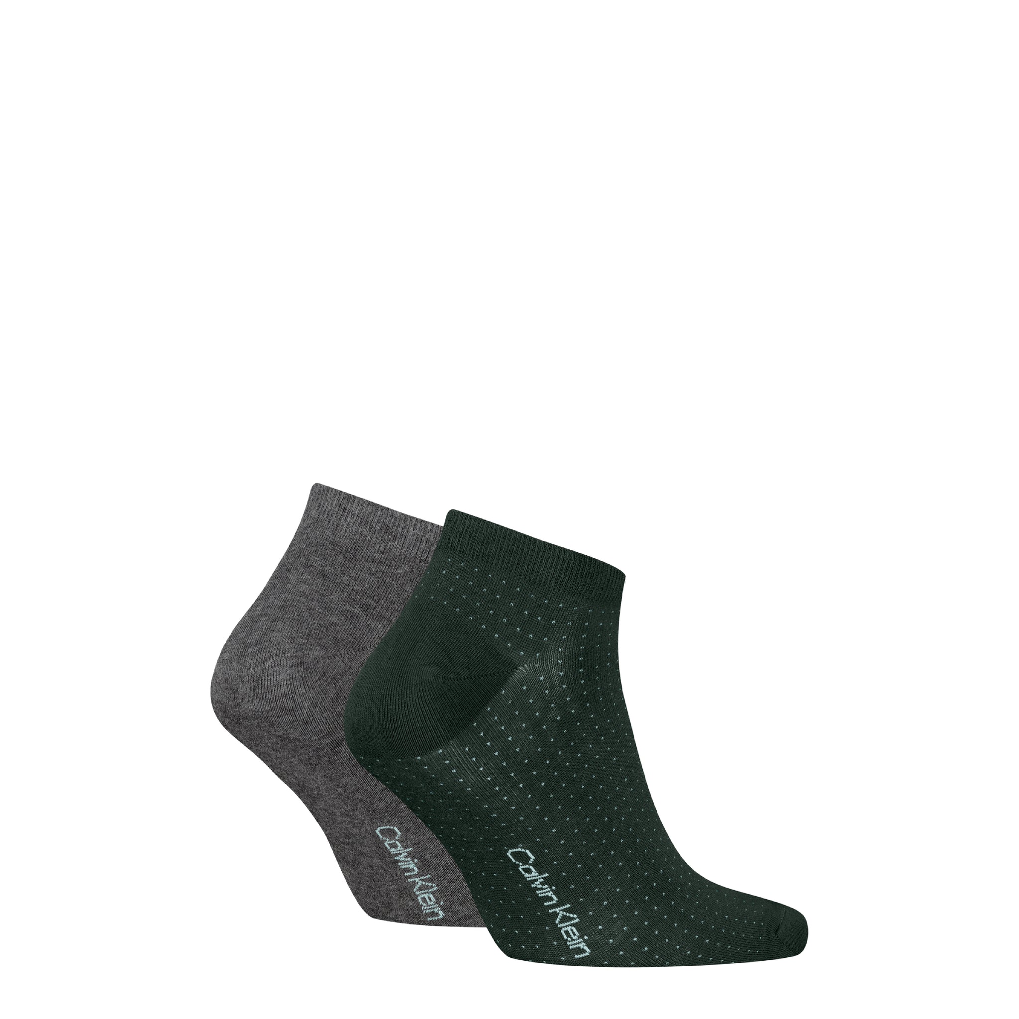 جوارب رياضية رجالية من كالفن كلاين - عبوة من قطعتين