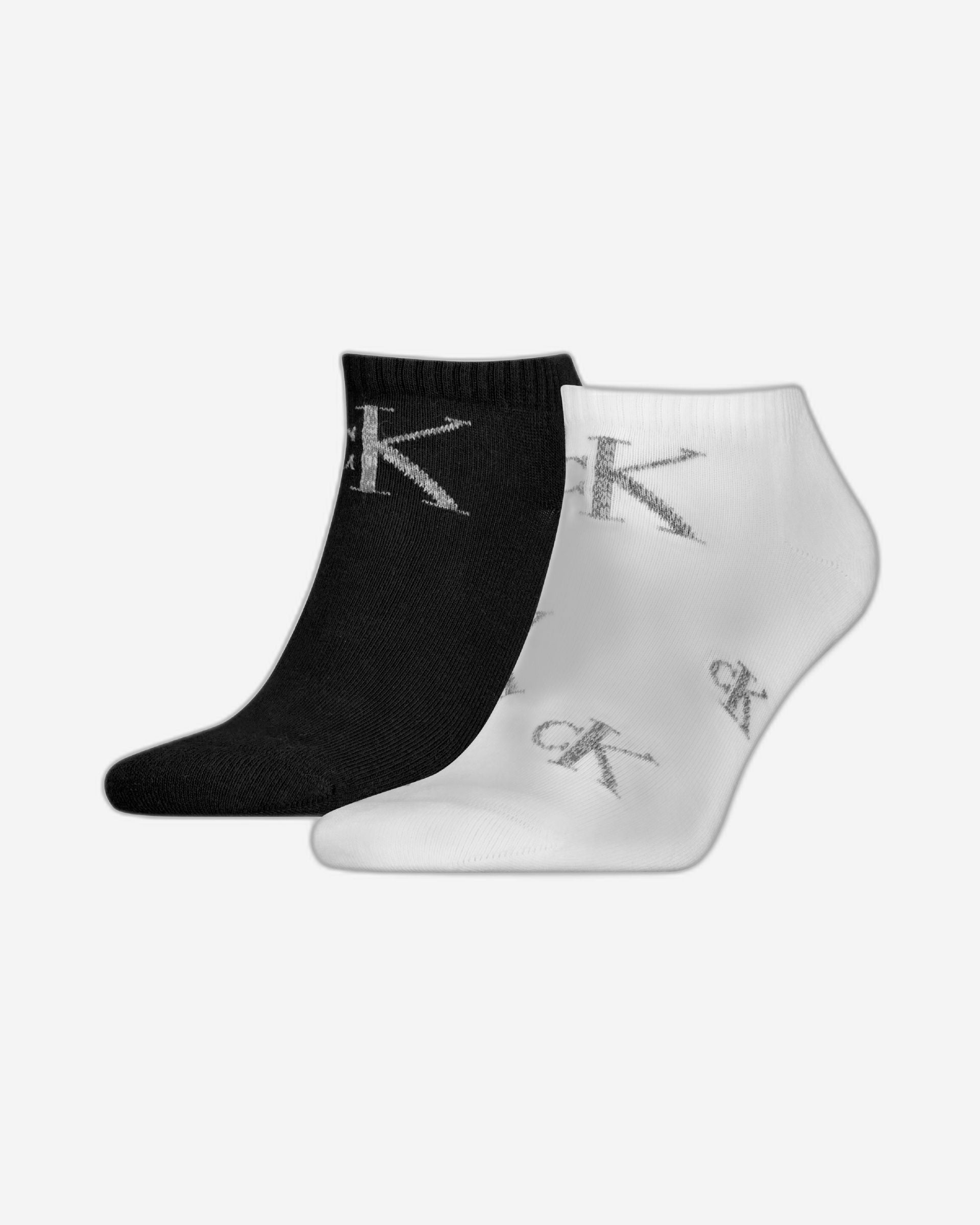 جوارب رياضية رجالية من كالفن كلاين جينز - عبوة من قطعتين