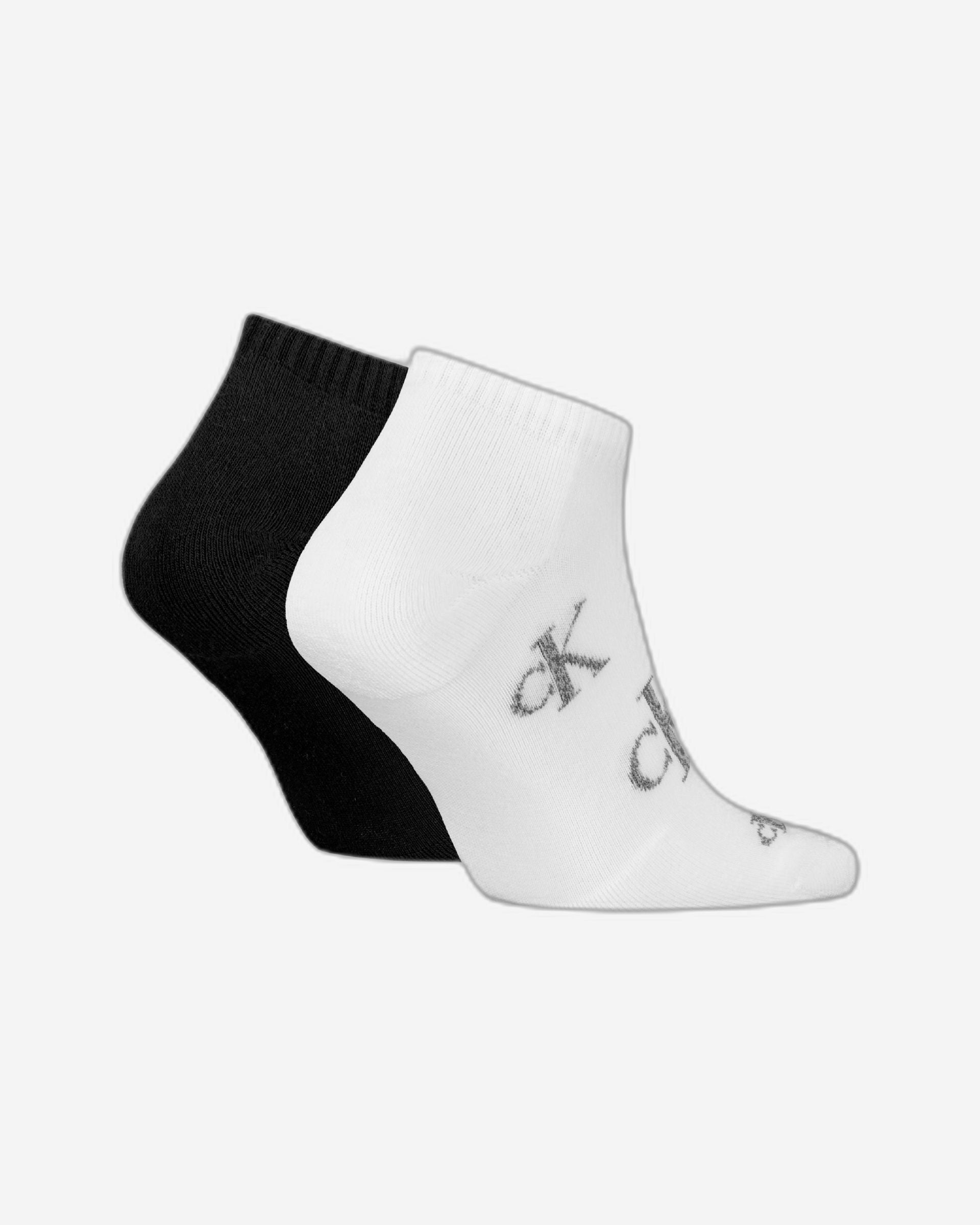 جوارب رياضية رجالية من كالفن كلاين جينز - عبوة من قطعتين