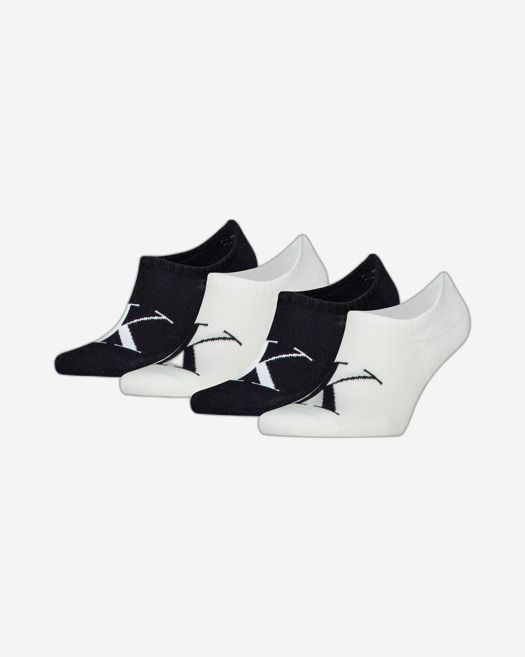 جوارب Calvin Klein Jeans الرجالية غير المرئية - عبوة من 4 قطع