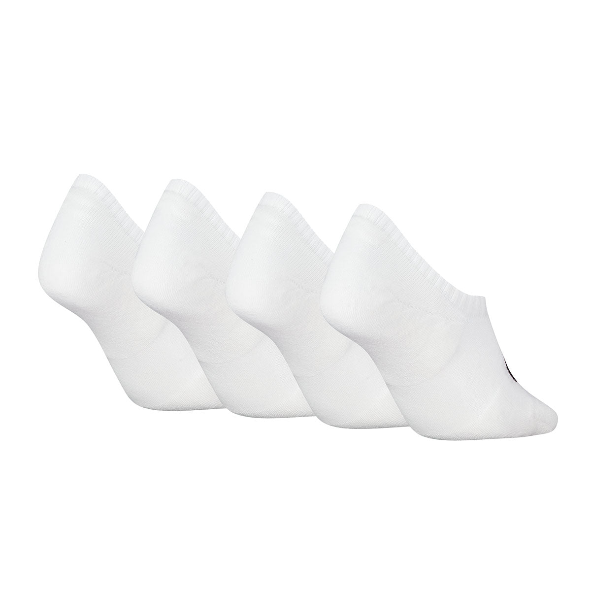 جوارب Calvin Klein Jeans النسائية غير المرئية - عبوة من 4 قطع