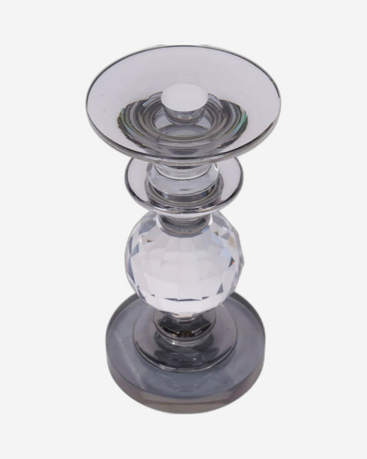 حامل شموع زجاجي من لورا آشلي كيرسي، 19.5 سم - 706326