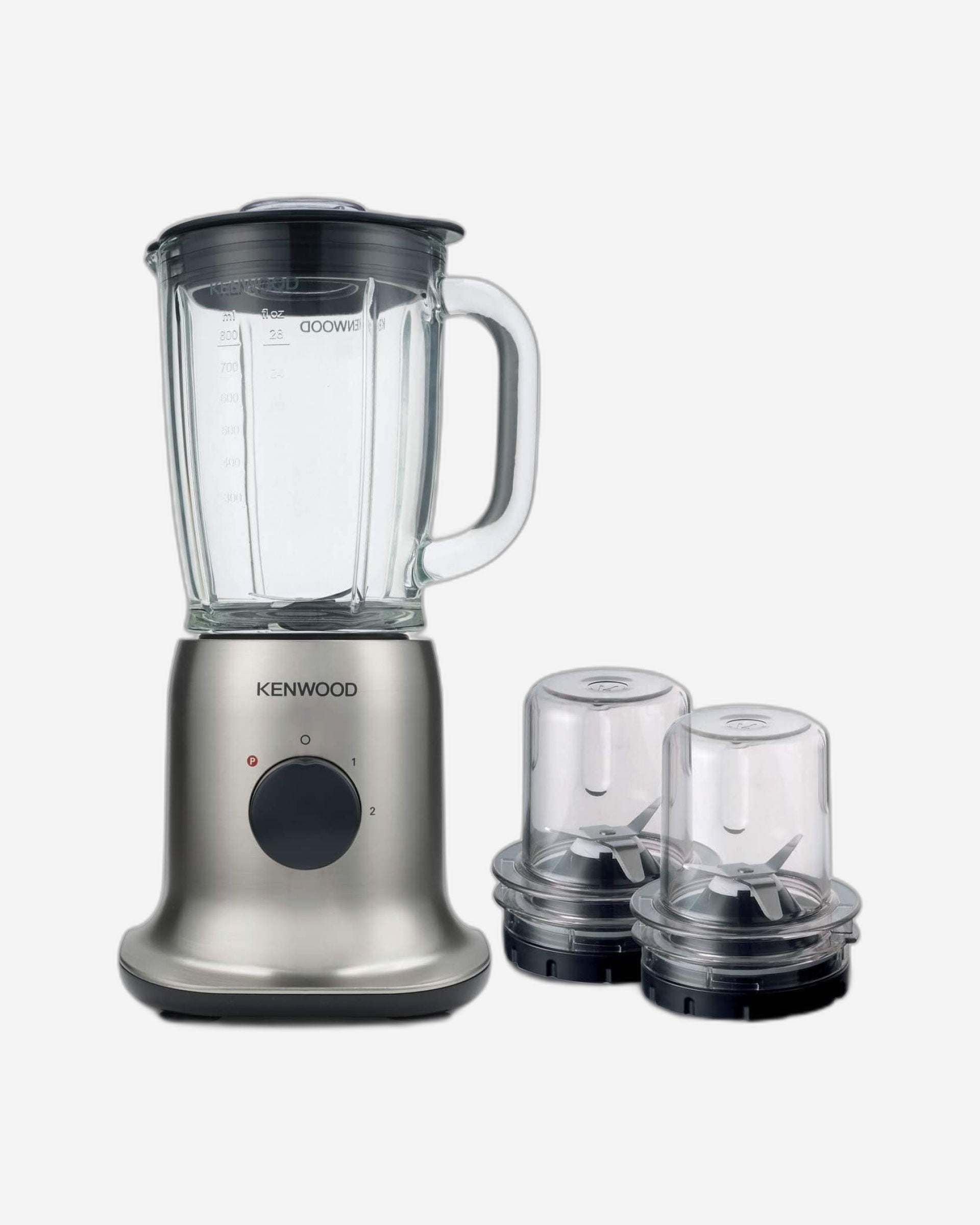 خلاط زجاجي من كينوود مع مطحنتين