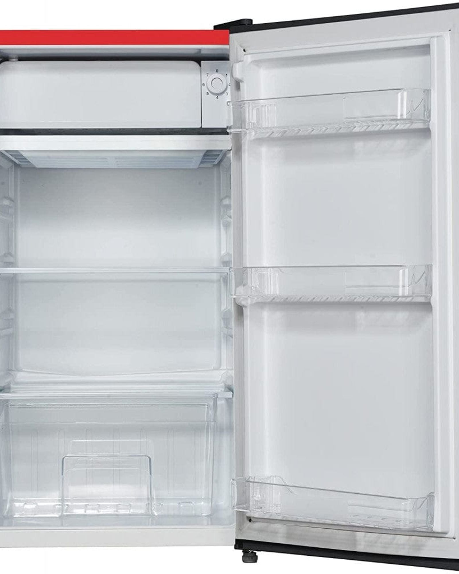 ثلاجة هوفر المدمجة ذات الباب الواحد سعة 118 لترًا