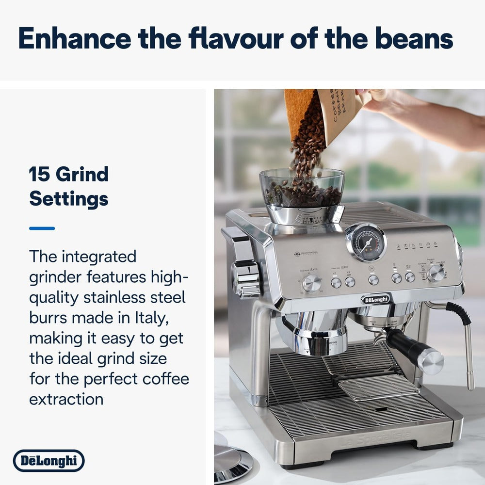 ماكينة صنع القهوة ديلونجي لا سبيشاليستا أوبرا