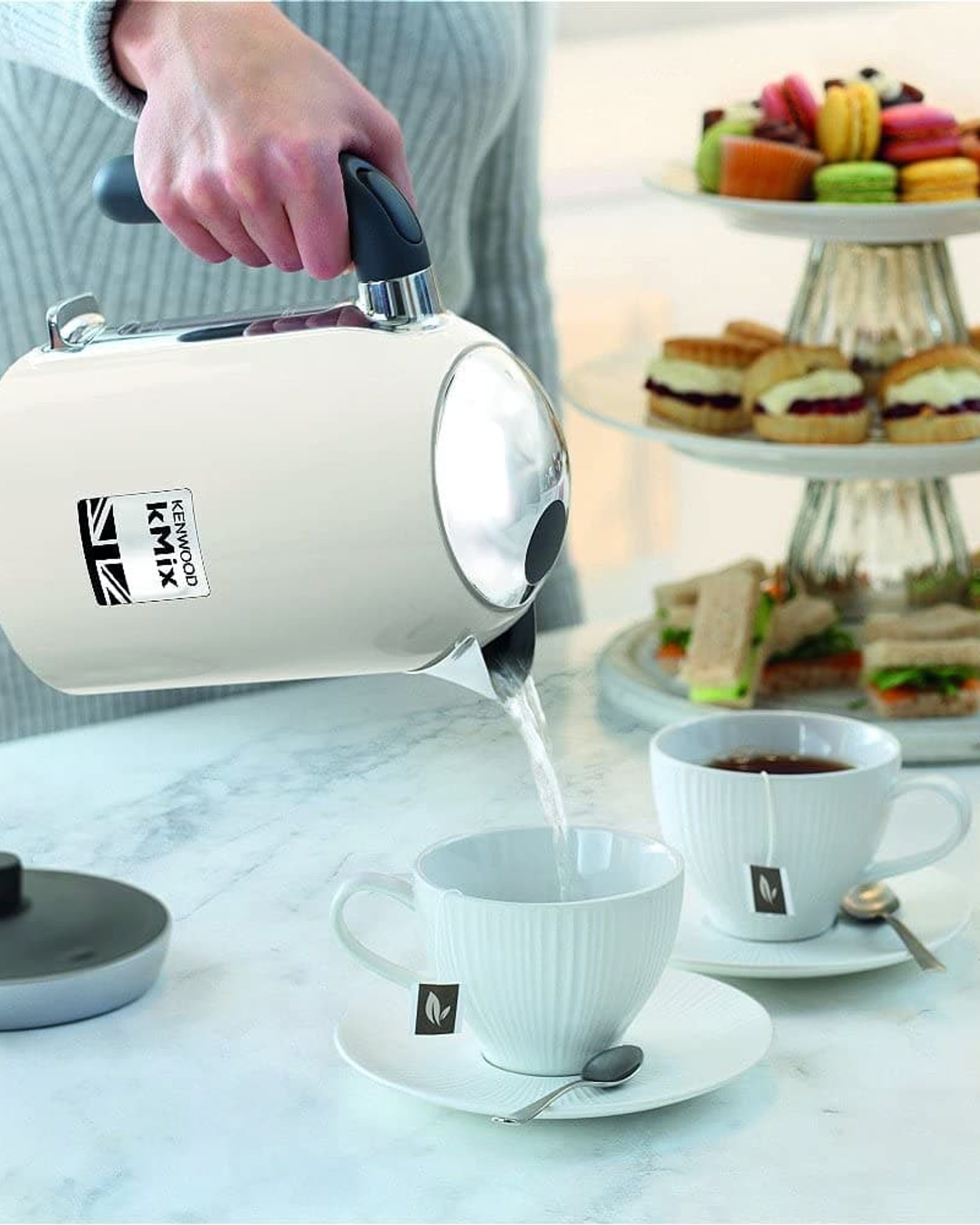 غلاية كهربائية لاسلكية من كينوود kMix سعة 1.7 لتر