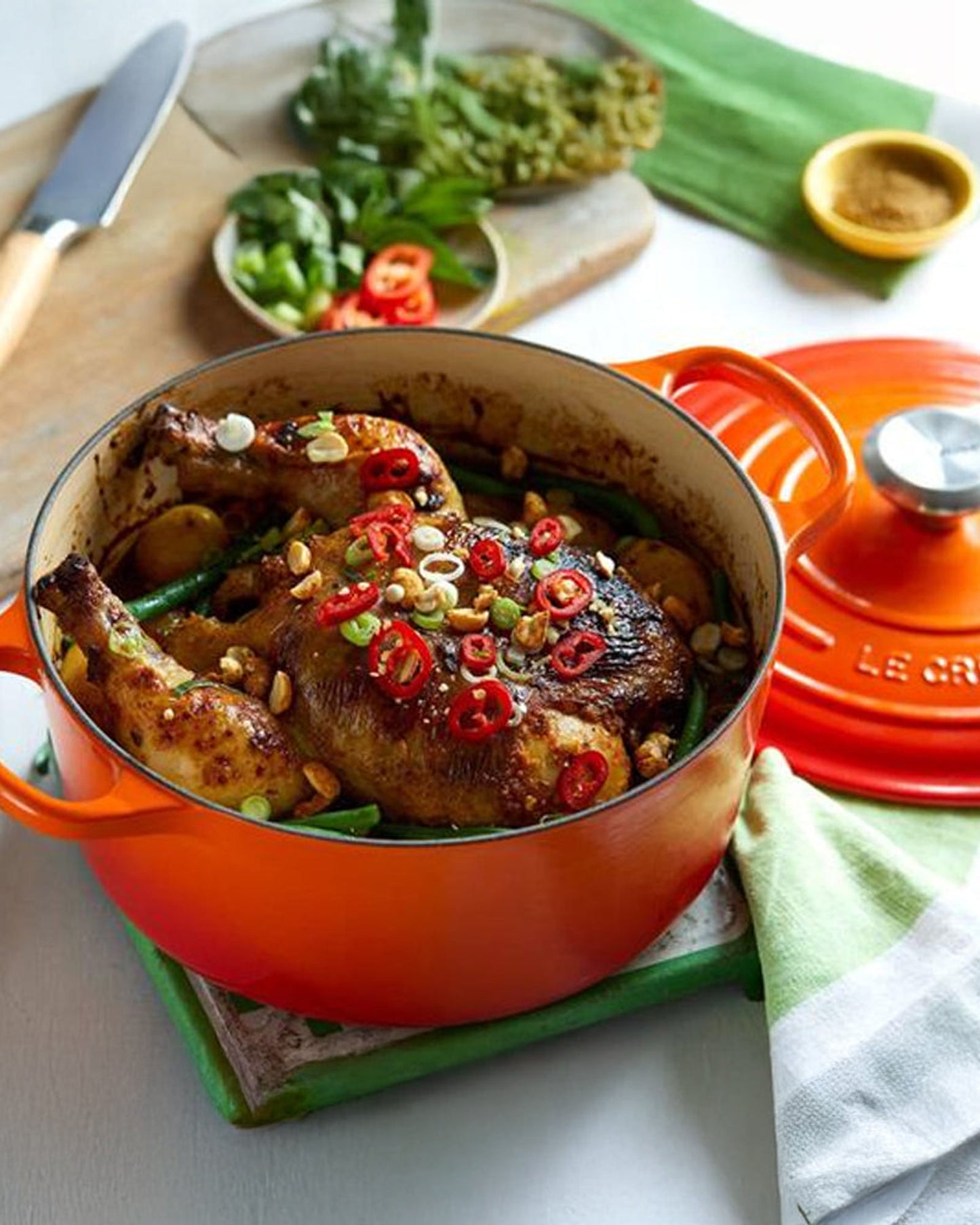 فرن فرنسي دائري من Lecreuset مقاس 26 سم - 21177260902430