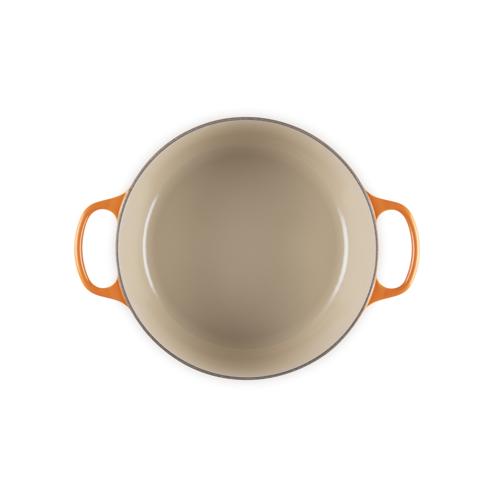 طاجن فرن فرنسي دائري من لو كروزيه - لهب، 28 سم - 21177280902430