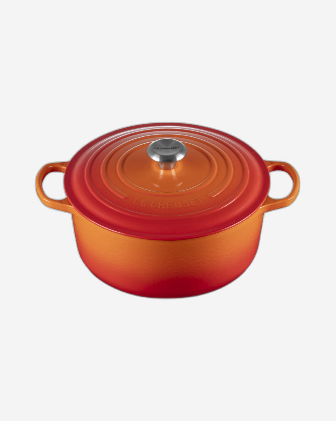 طاجن فرن فرنسي دائري من لو كروزيه - لهب، 28 سم - 21177280902430