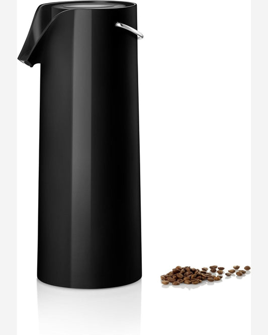 إبريق إيفا سولو 502900 بمضخة شفط، أسود، سعة 1.8 لتر