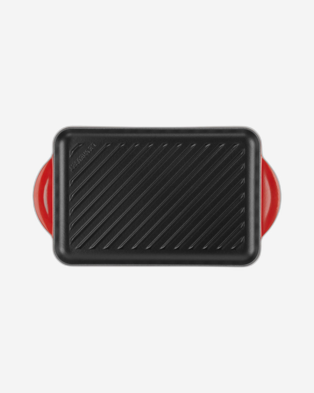 شواية مستطيلة من لو كروزيه، 32 × 21 سم، لون أحمر كرزي - 20202320600460