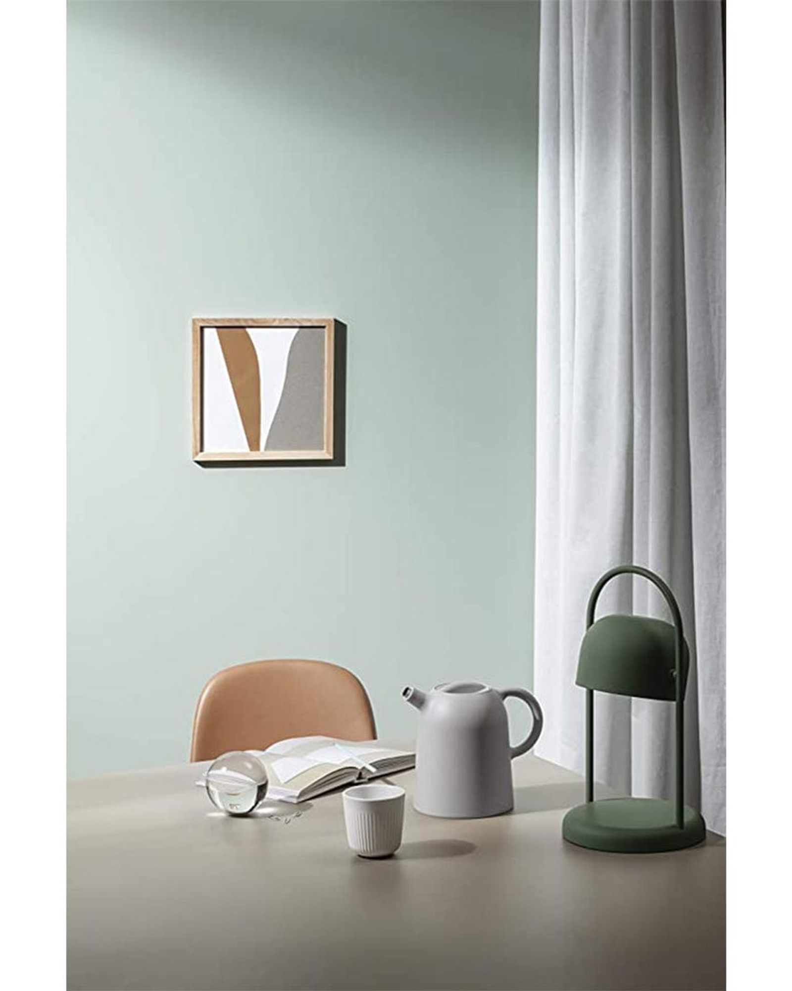 إبريق إيفا سولو ثيمبل المفرغ من الهواء سعة 1-0 لتر، رمادي متوسط