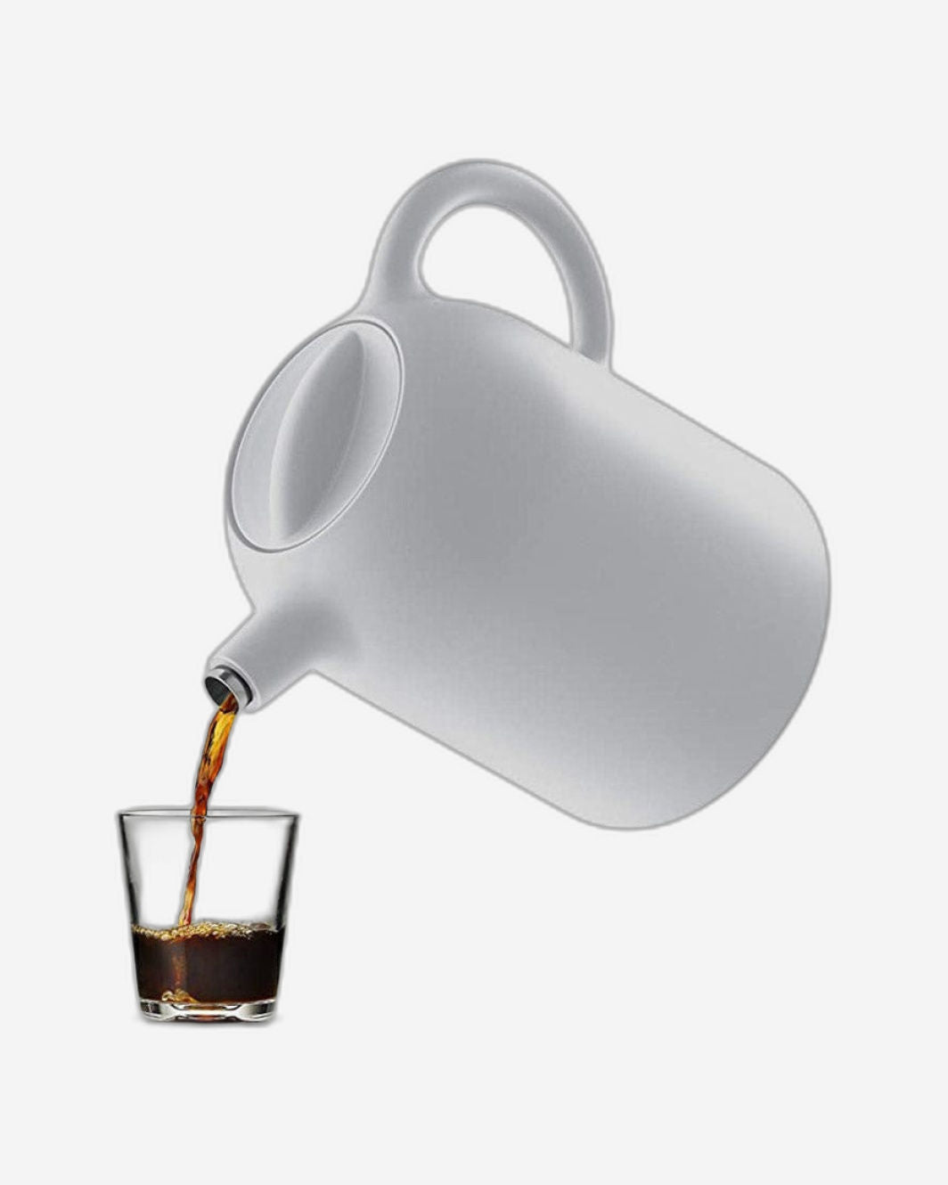 إبريق إيفا سولو ثيمبل المفرغ من الهواء سعة 1-0 لتر، رمادي متوسط