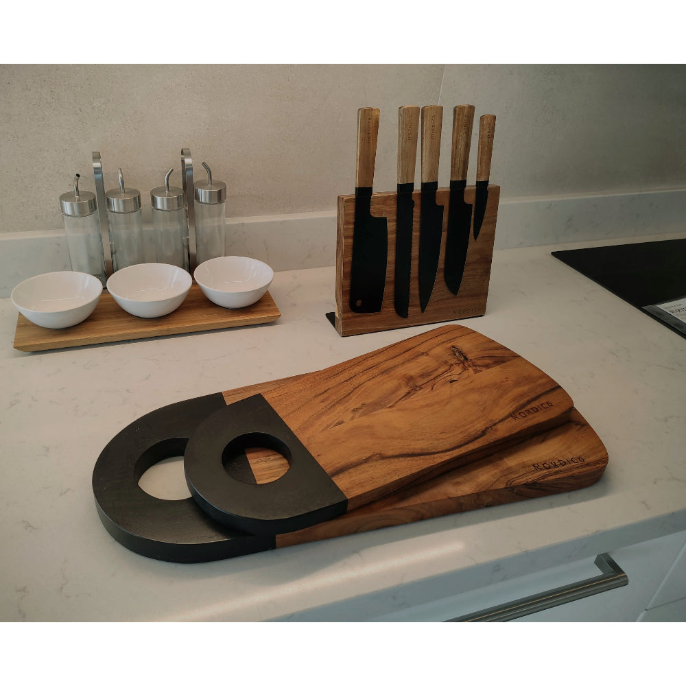 لوح تقطيع خشبي من نورديكو، متوسط الحجم