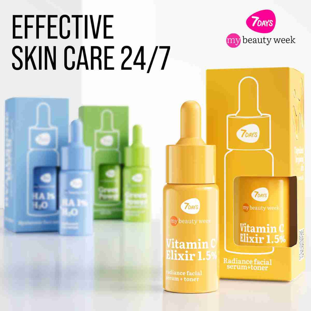 سيروم فيتامين سي للوجه 7DAYS 30 مل