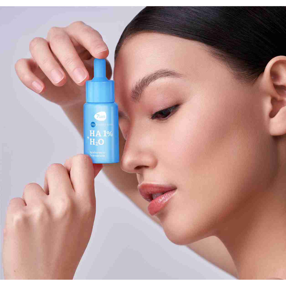 سيروم مرطب للوجه 7DAYS مع حمض الهيالورونيك بنسبة 1% 30 مل