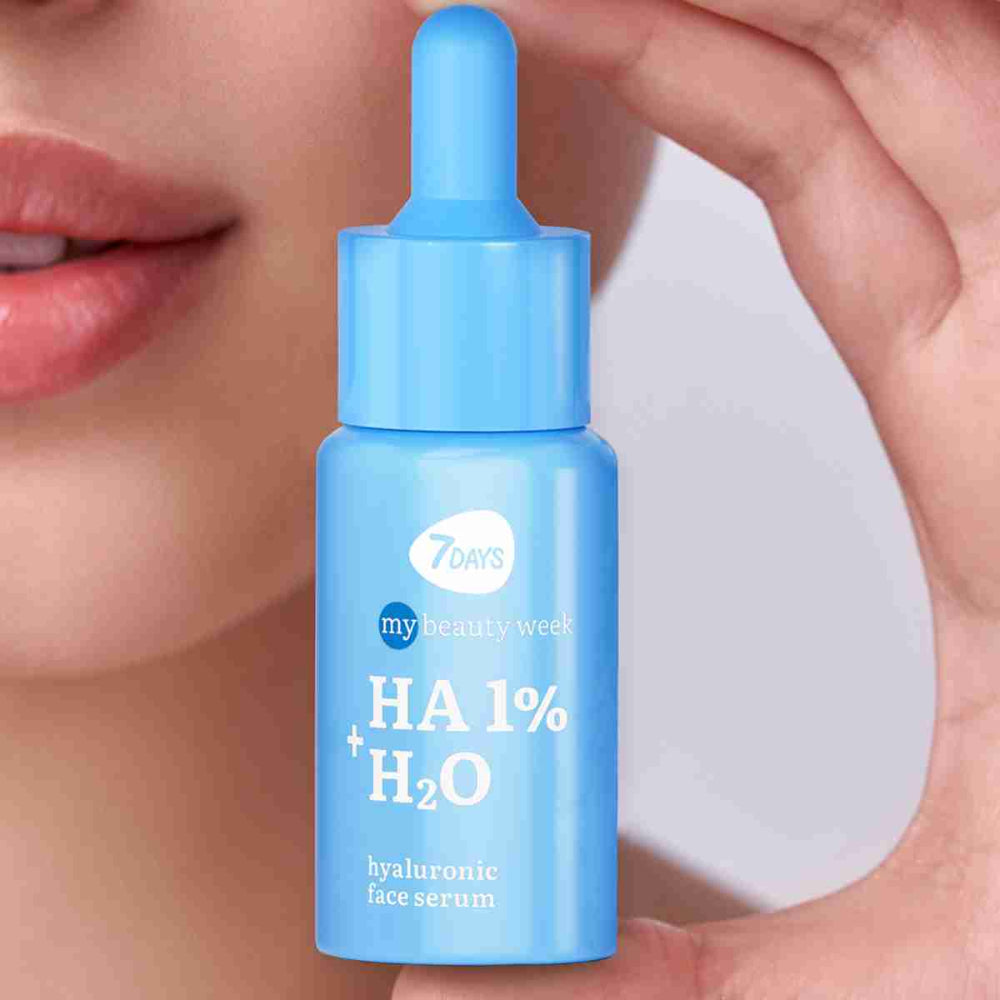 سيروم مرطب للوجه 7DAYS مع حمض الهيالورونيك بنسبة 1% 30 مل