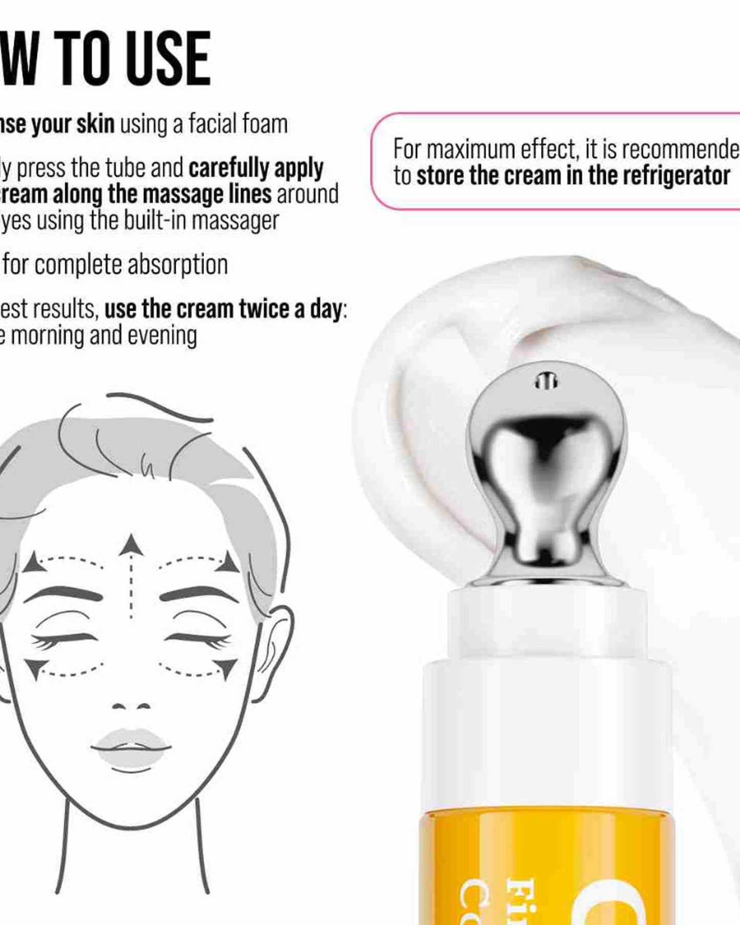 كريم العيون 7DAYS بالكولاجين - العناية بالبشرة الكورية 18 مل