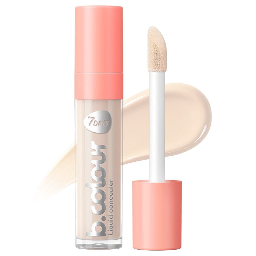 خافي عيوب الوجه والعين 7DAYS B.COLOUR 01 فاتح