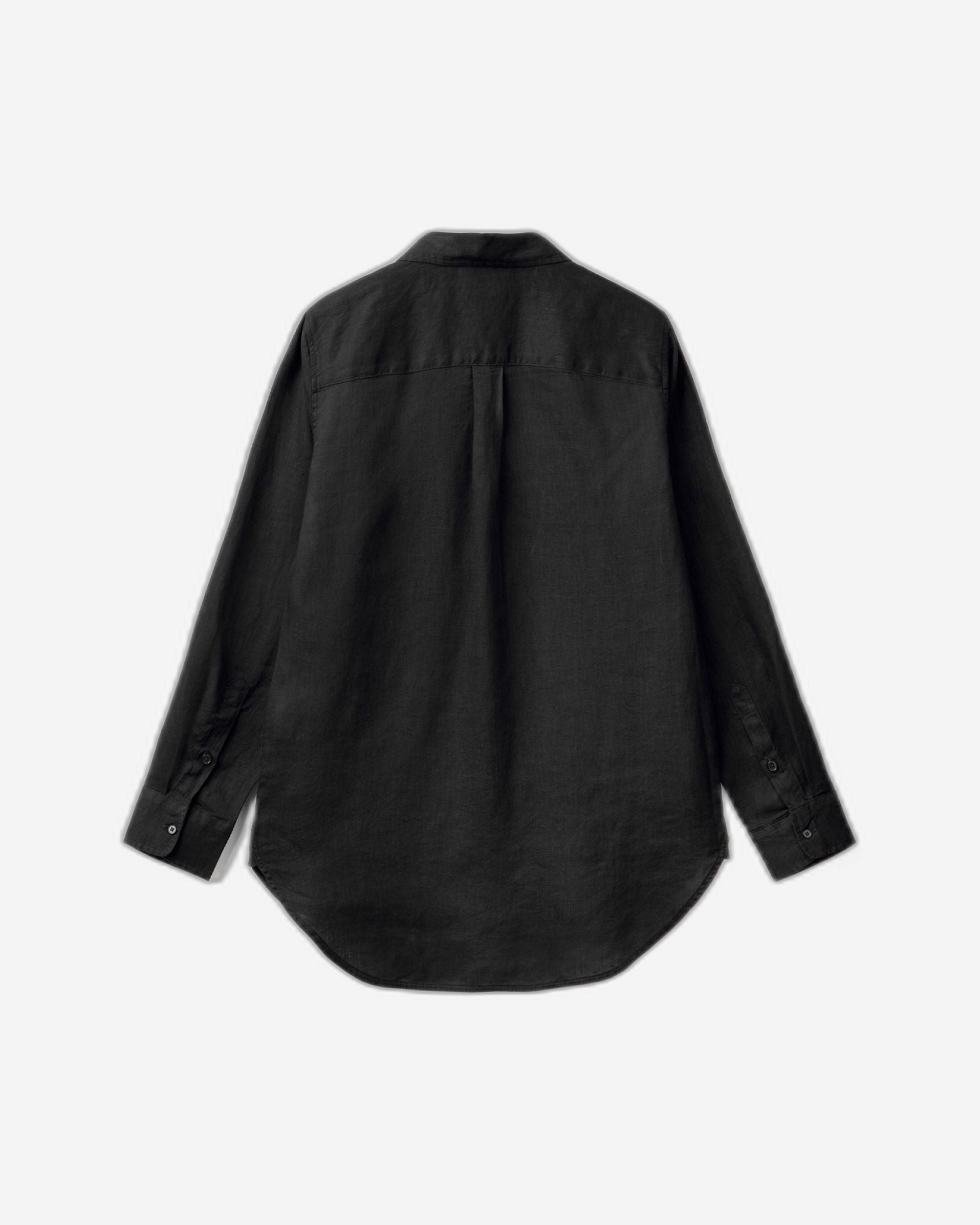 قميص طويل من الكتان الخالص