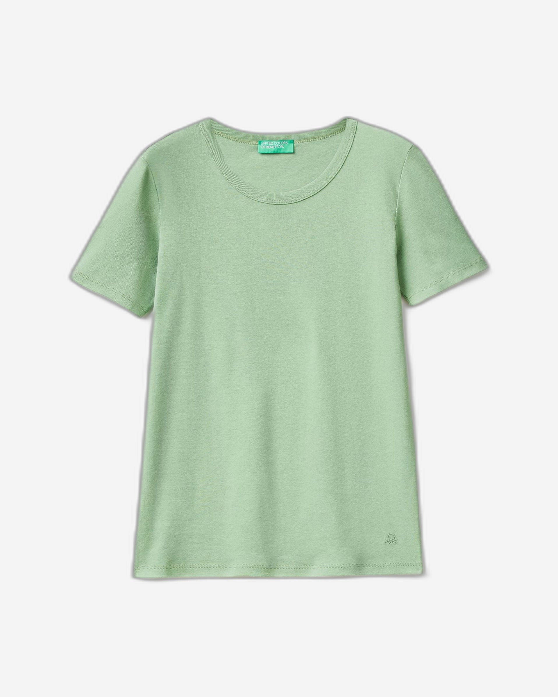 تي شيرت قطني طويل الألياف