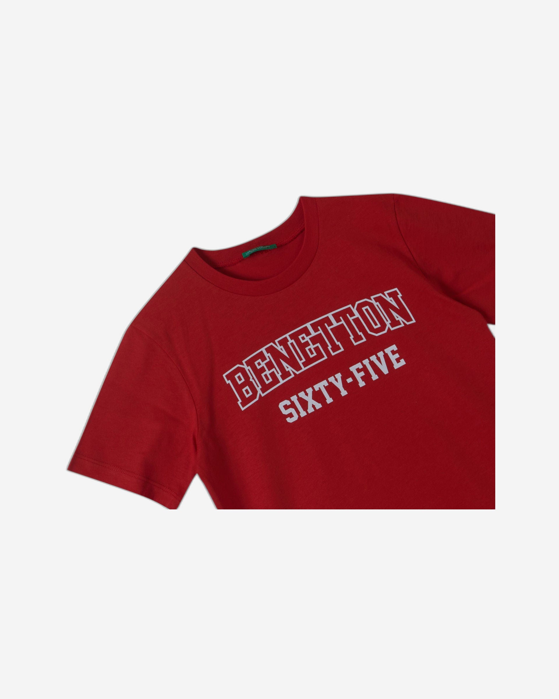 تي شيرت قطني 100% مع شعار