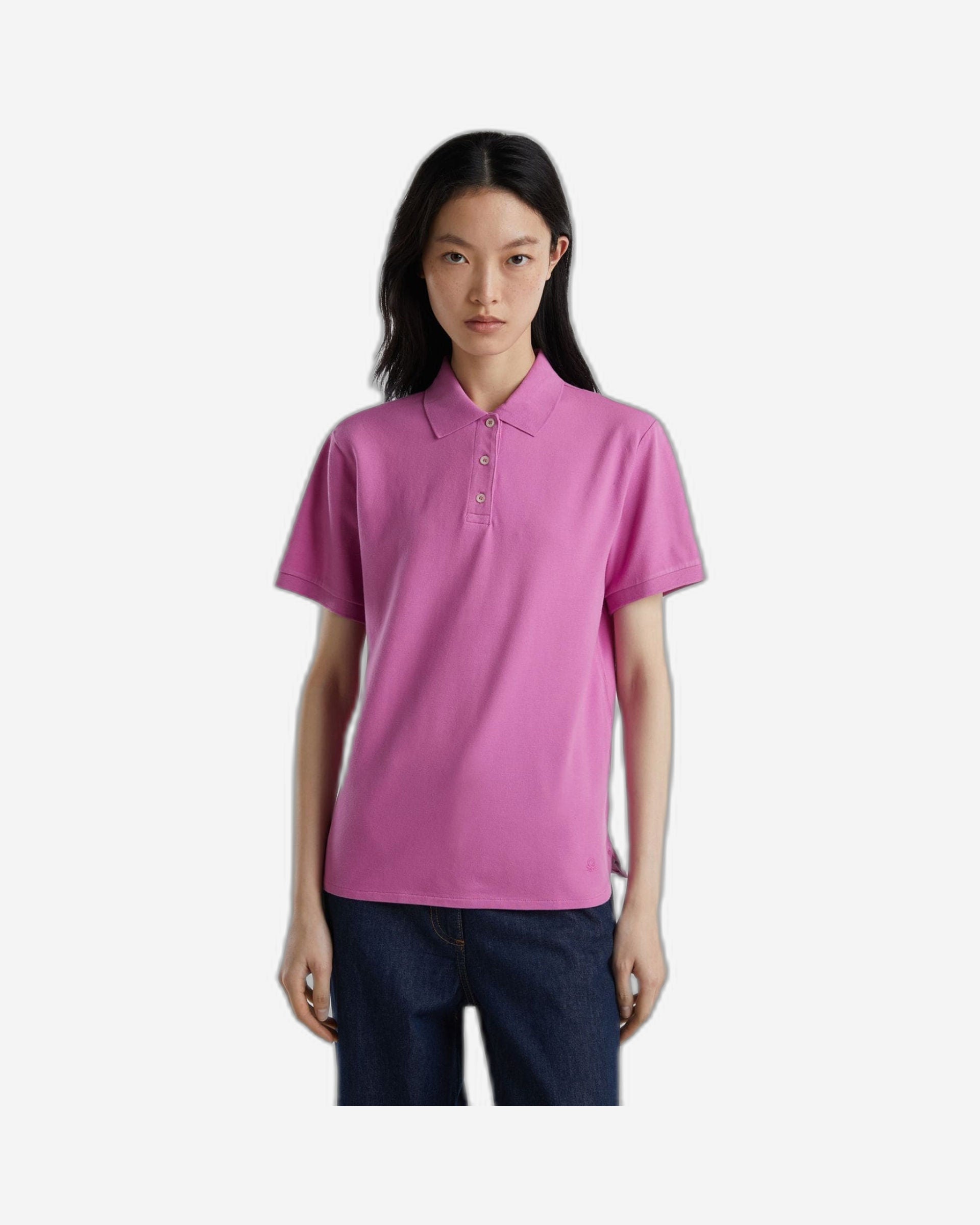 قميص بولو من القطن العضوي المرن