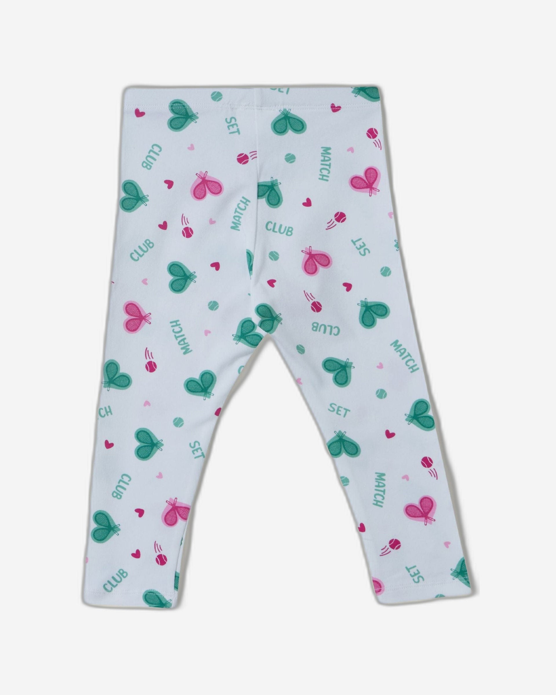 بنطال ضيق من القطن المرن بنقوش