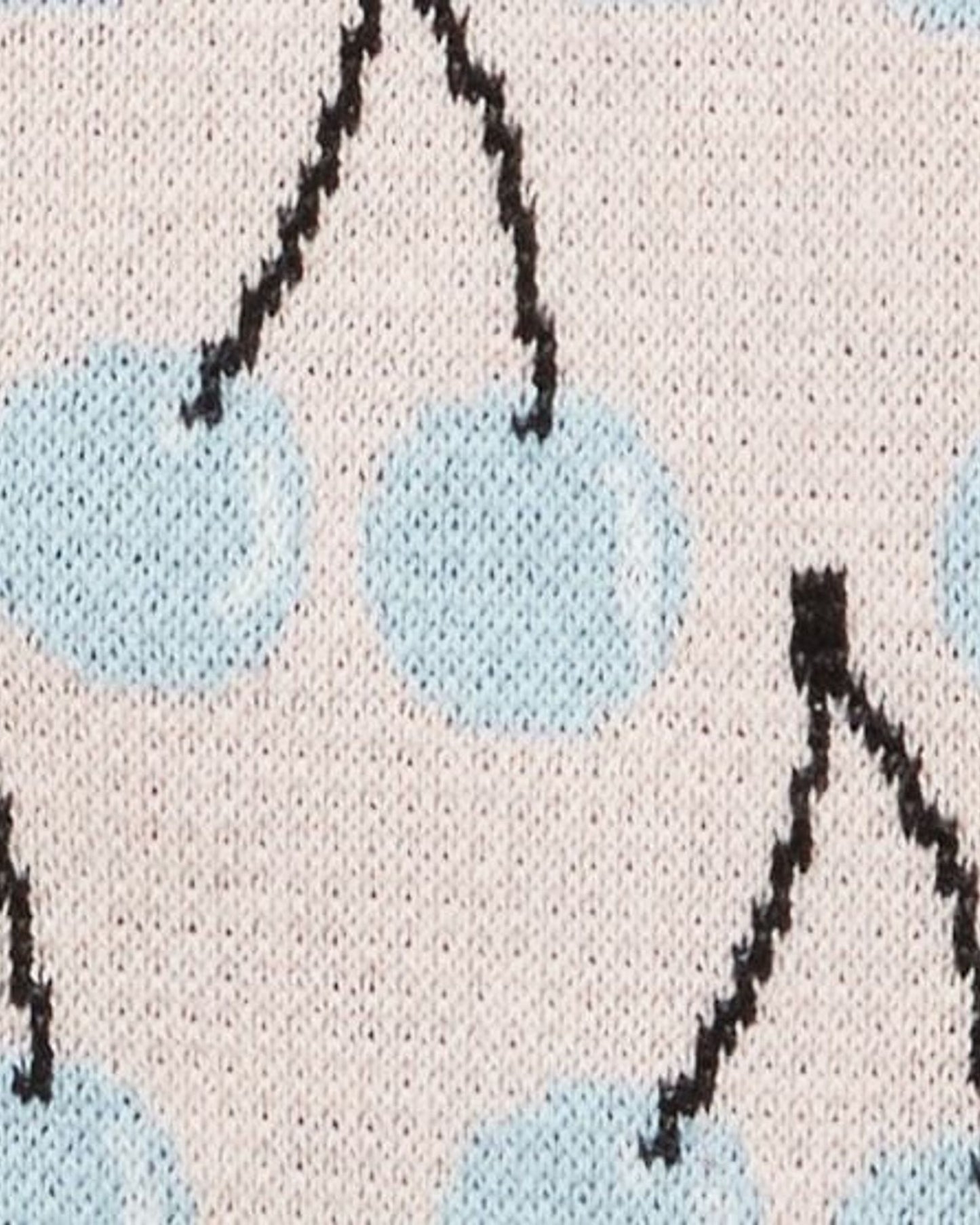 كارديجان بنقشة فاكهة