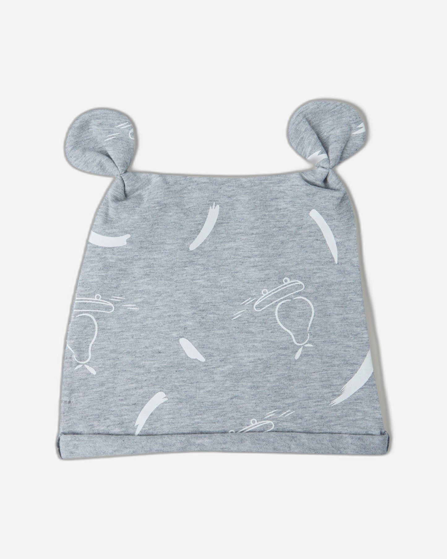 قبعة مطبوعة من القطن بنسبة 100%