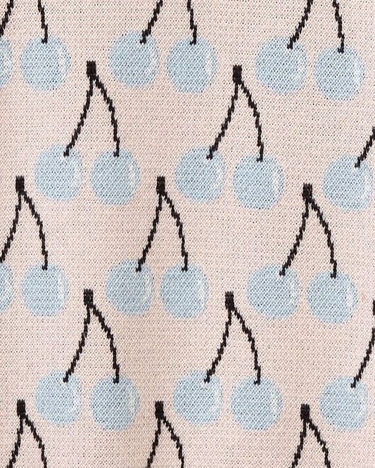 سترة بنقشة فاكهة