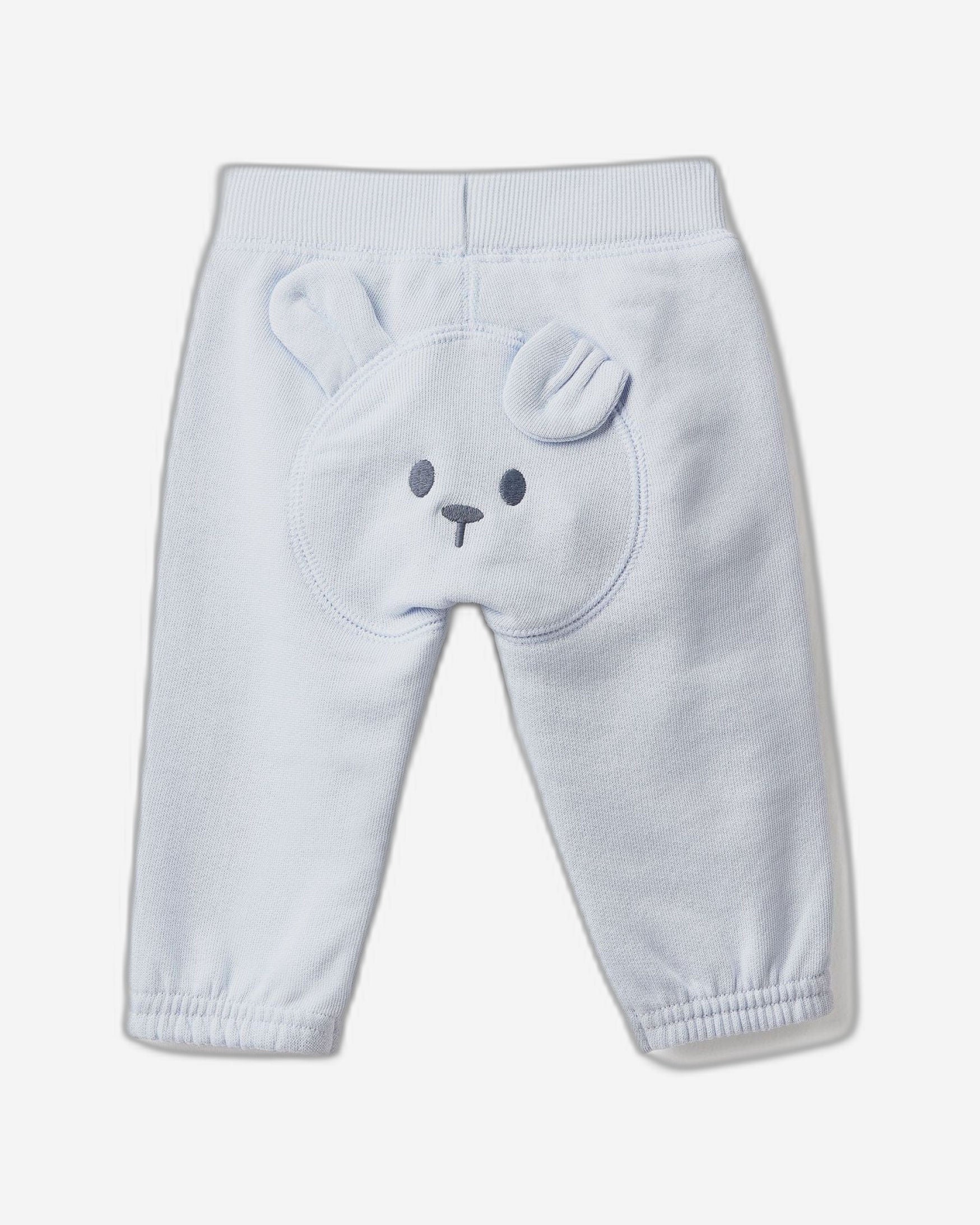 بنطال رياضي ناعم مع تطريز