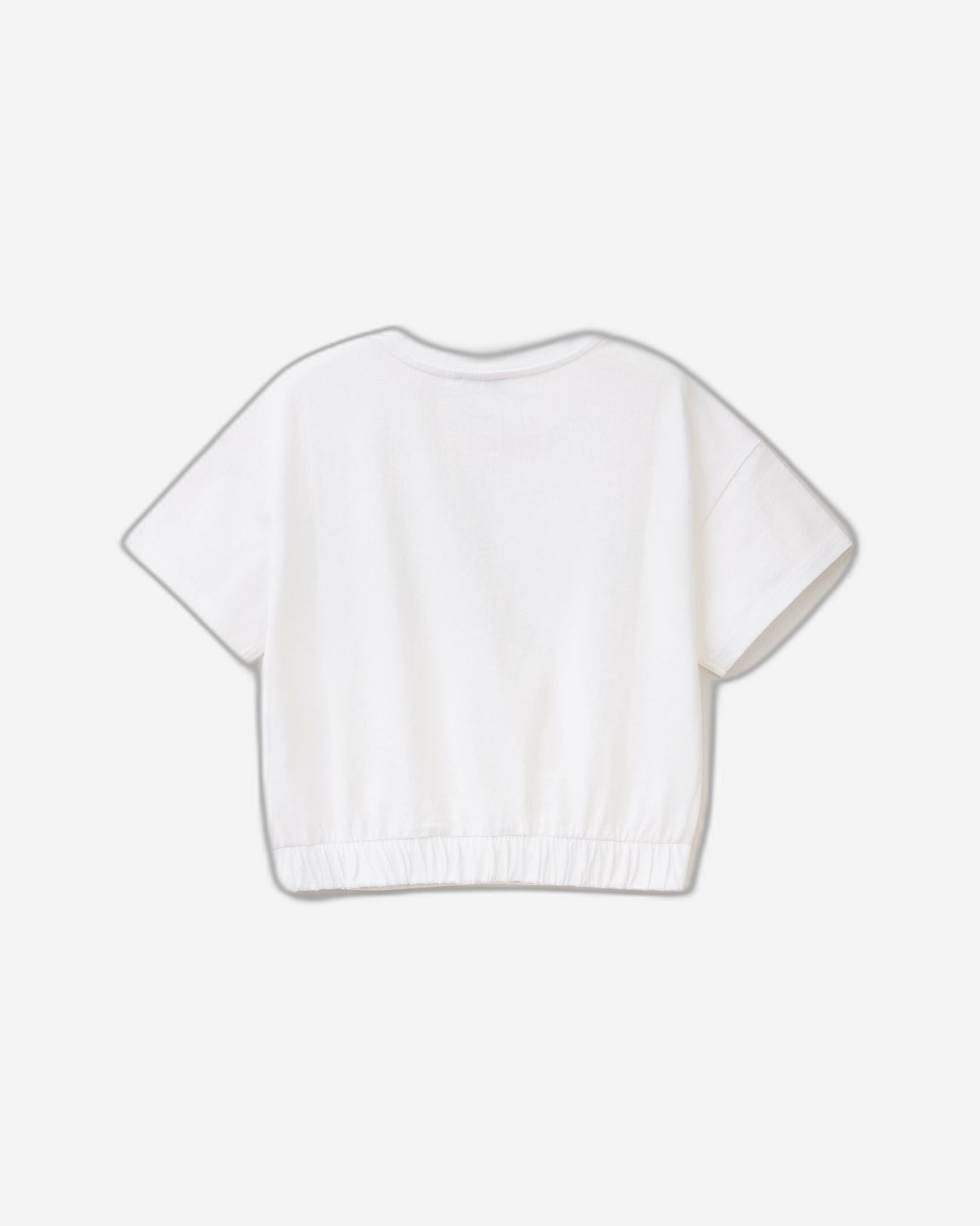 تي شيرت مطبوع عليه بريق