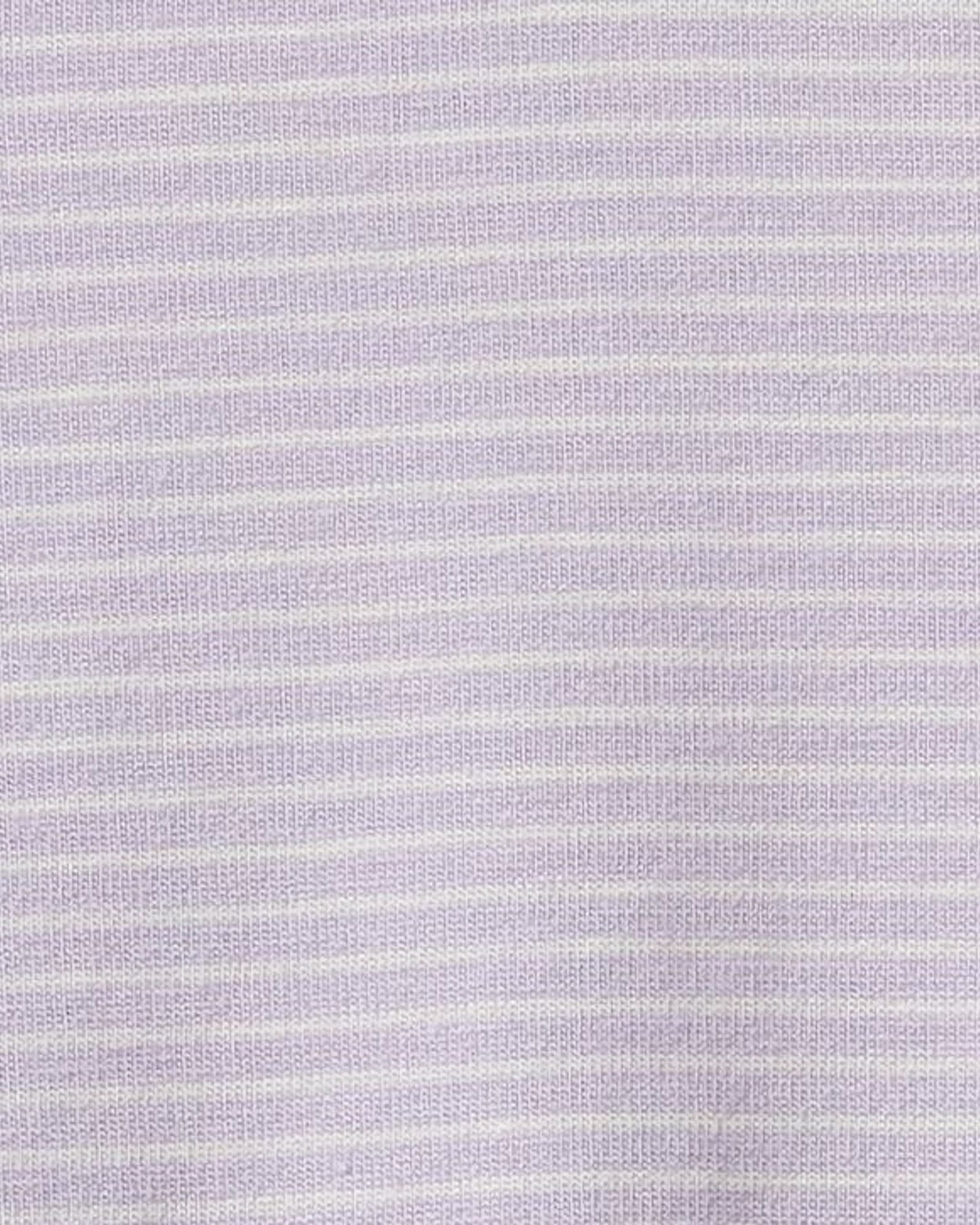 تي شيرت مخطط مع كشكشة