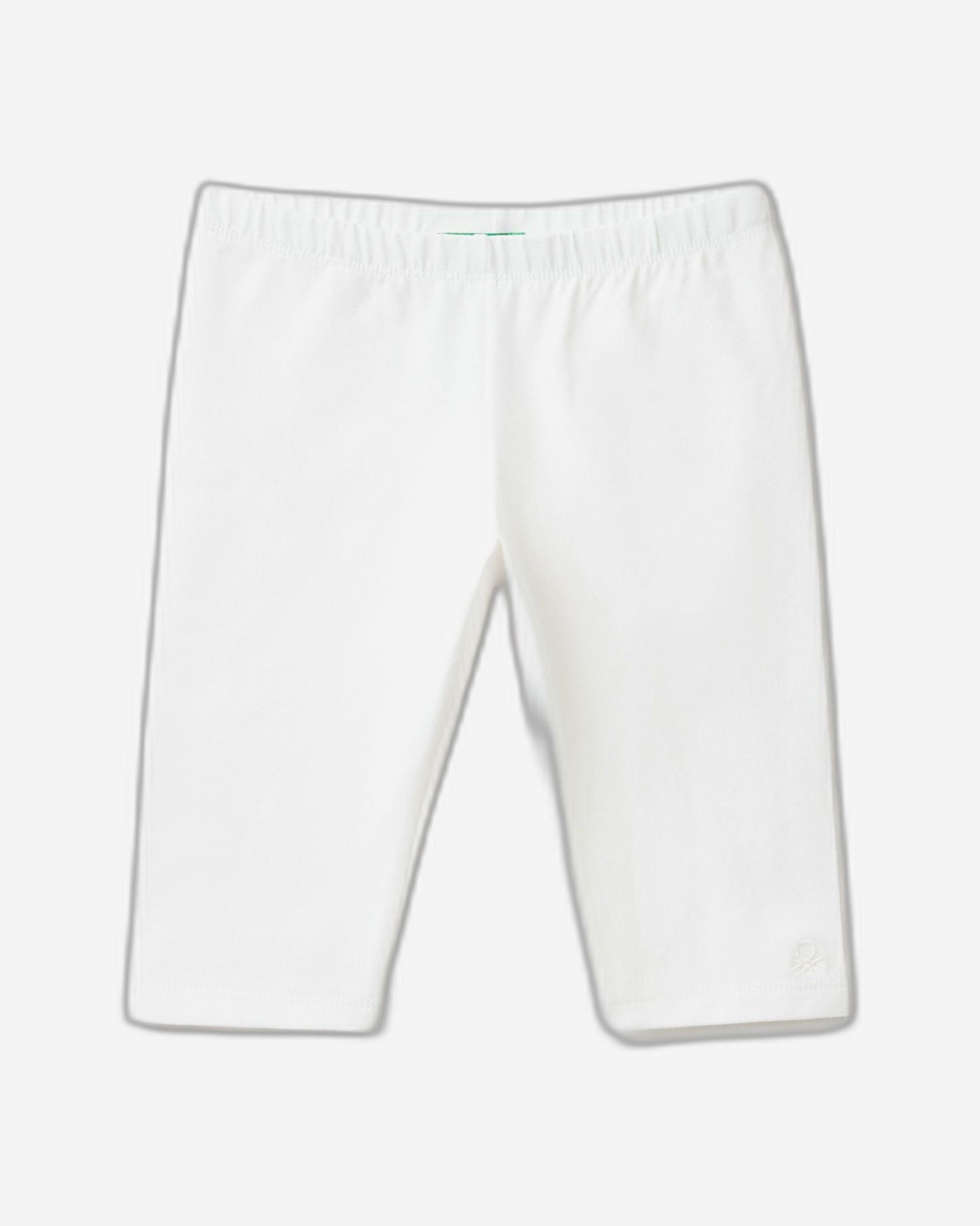 بنطال ضيق 3/4 من القطن المرن