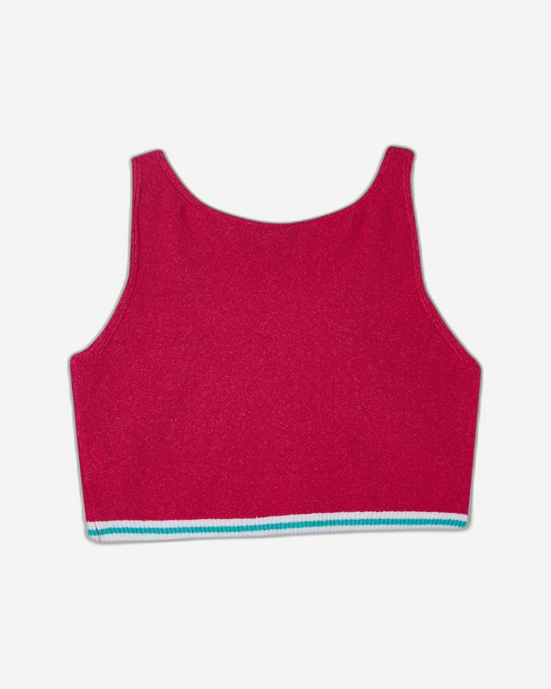 بلوزة قصيرة من خيوط البوكل