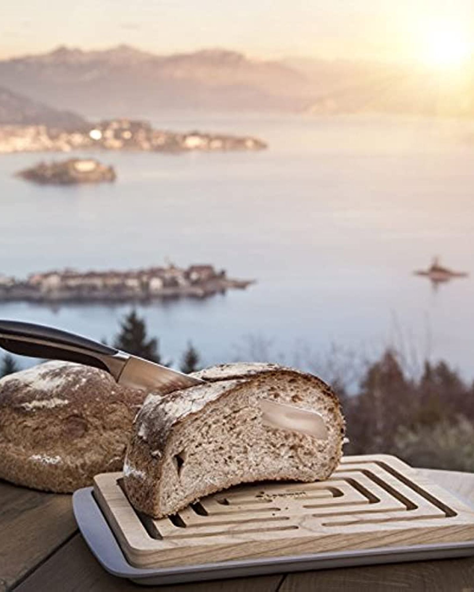 لوح تقطيع الخبز فيتو من ليجنوارت، مصنوع من خشب الرماد الفاتح/ألياف خشب صينية BP-2