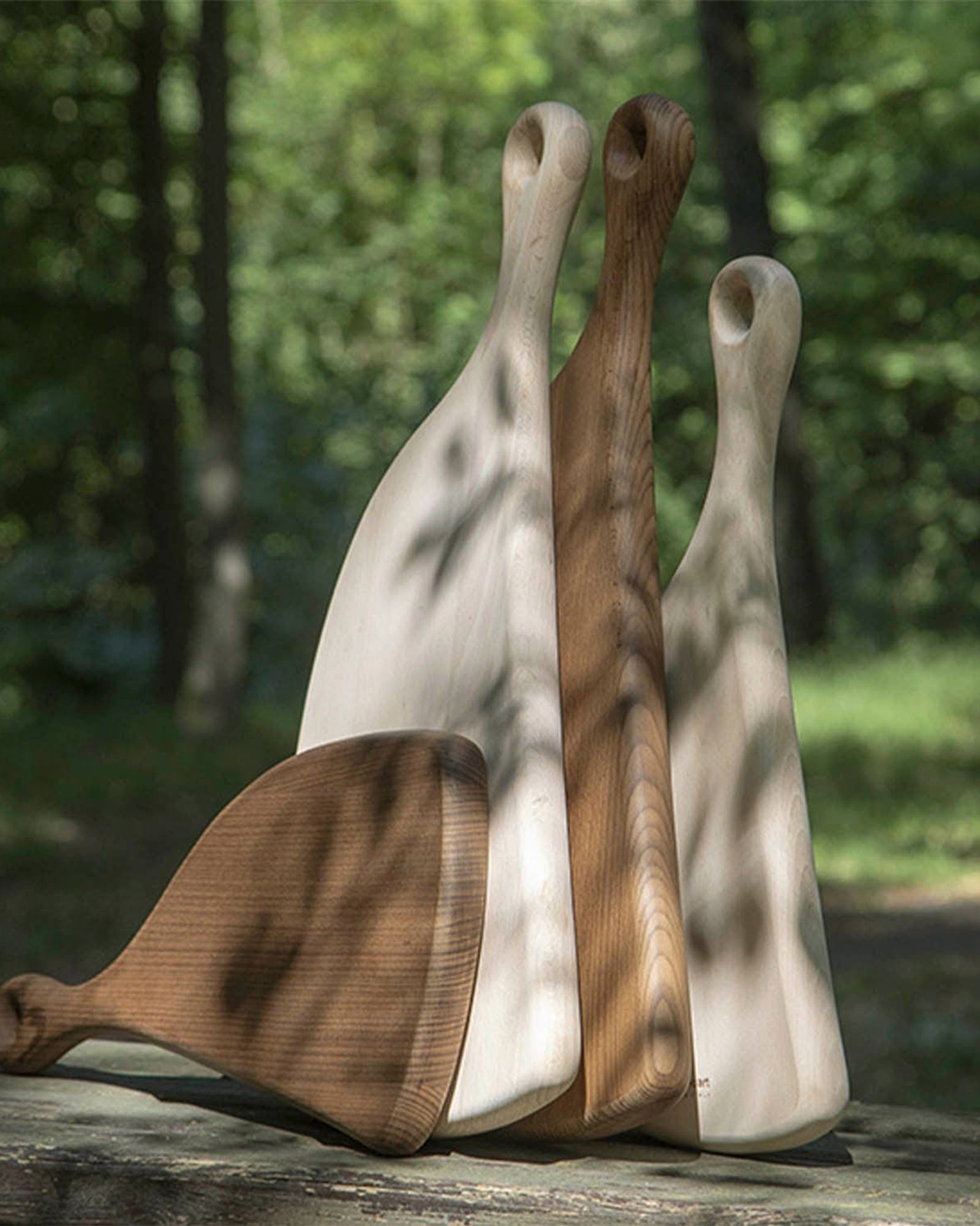 لوح تقطيع من خشب الزان من ليجنوارت بروسكيوتو تيرمو، مقاس 500×230×32 سم، لون فضي