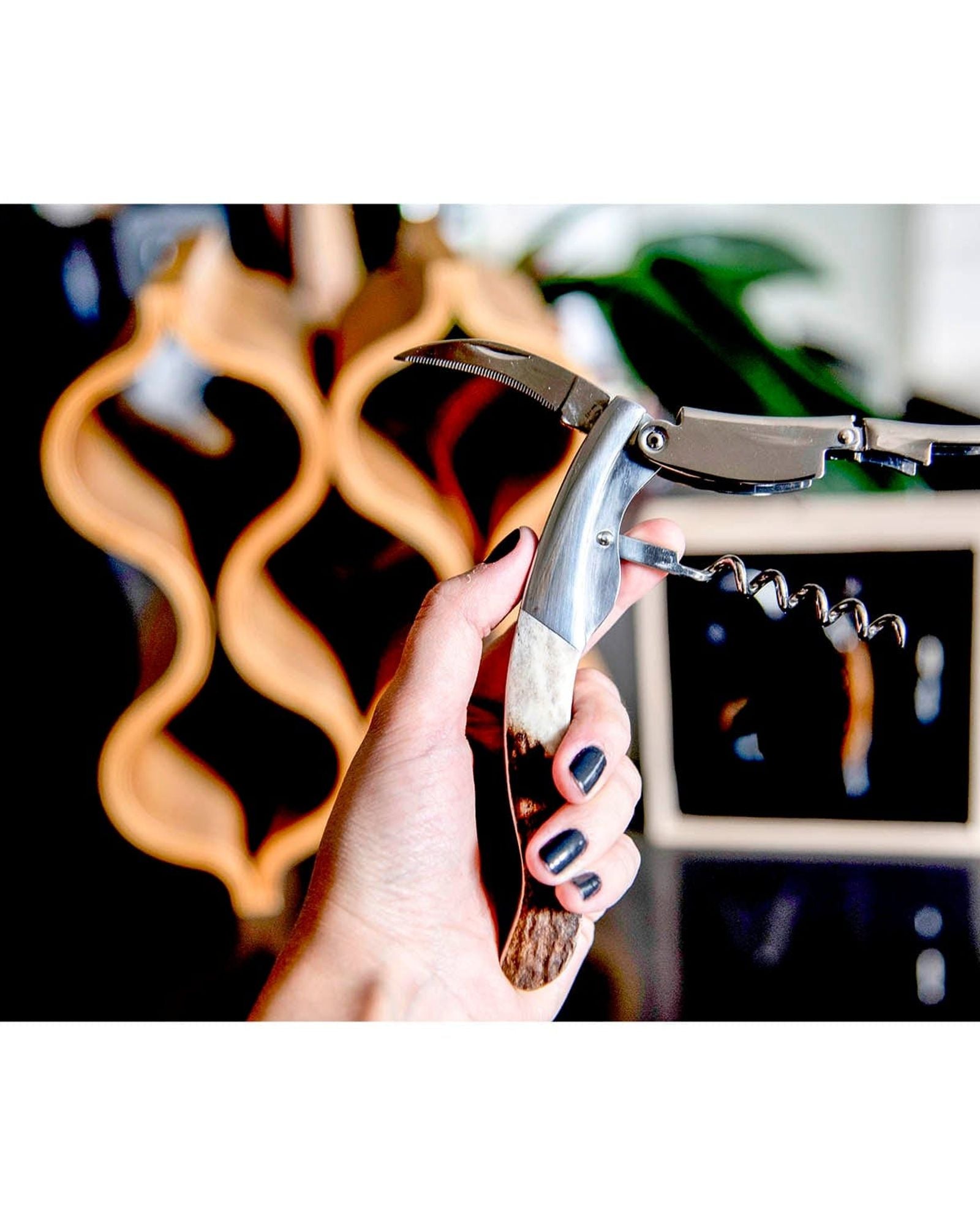 صندوق فاخر من Legnoart Ghemme Sommelier Corkscrew Wf-1Fx