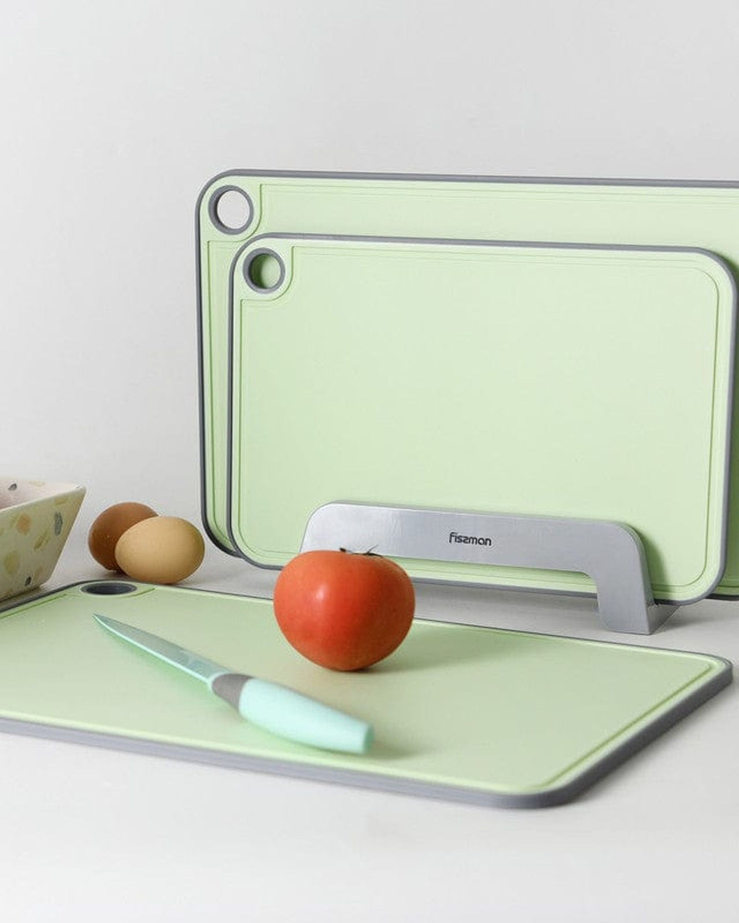 ألواح تقطيع فيسمان / تي بي آر، 3 قطع، أخضر