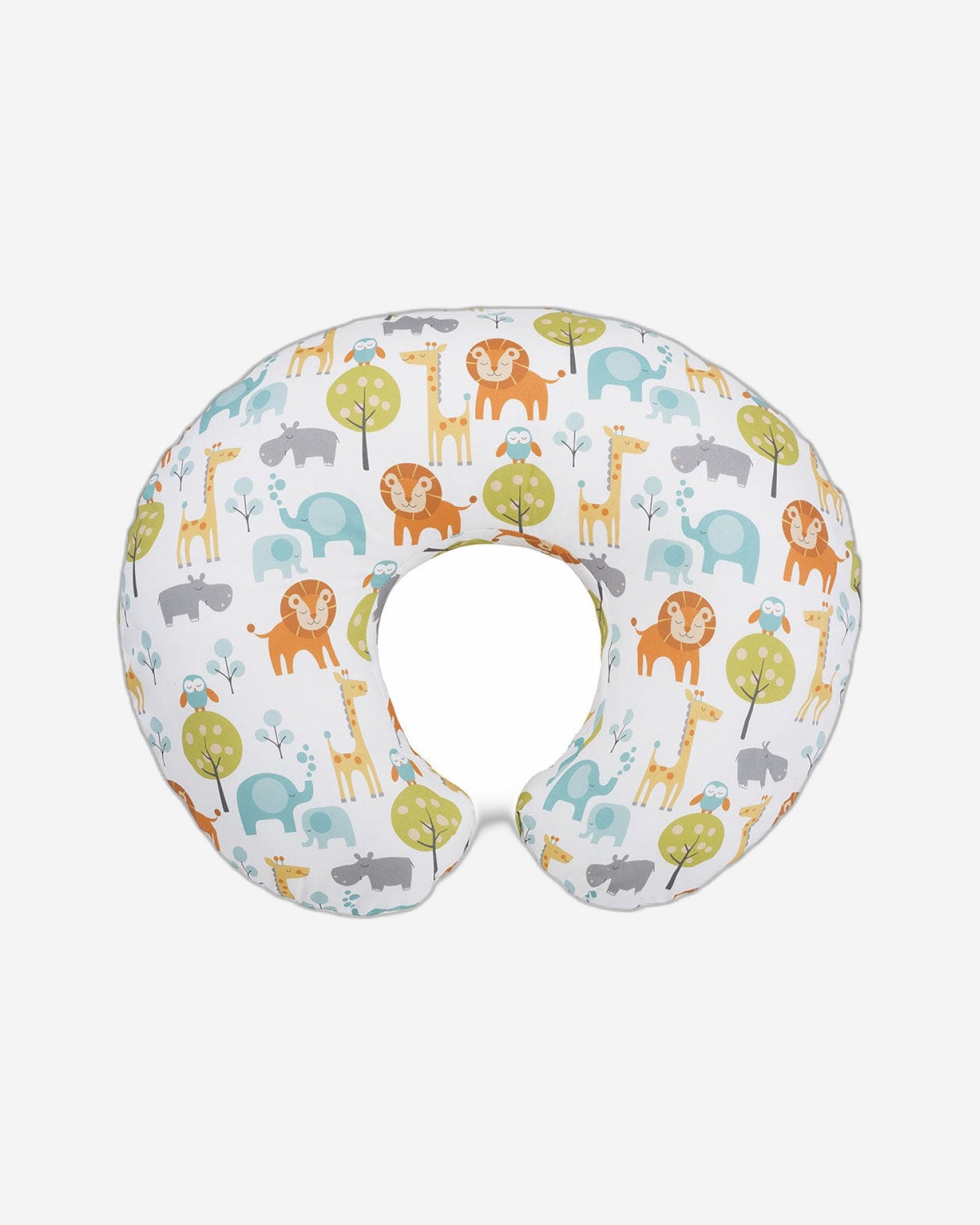 وسادة شيكو بوبي مع غطاء قطني للأطفال من عمر 0 أشهر فما فوق - غابة هادئة