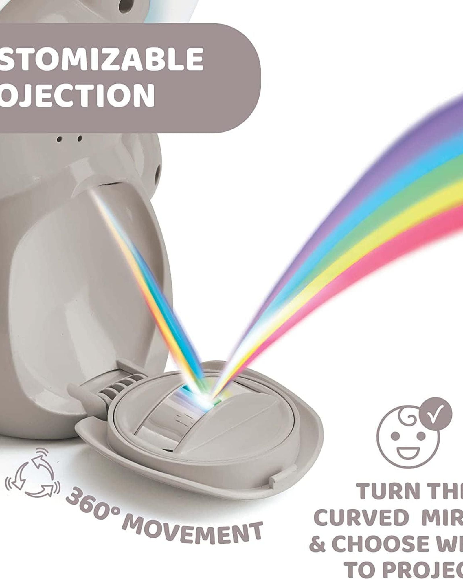 لعبة دب قوس قزح وردي