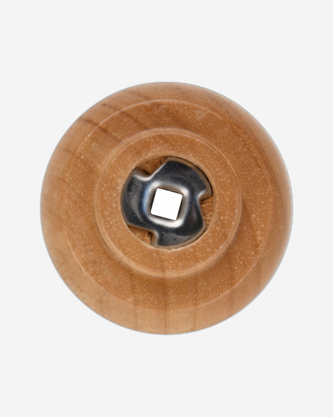 مطحنة ملح وفلفل يدوية من فيسمان، 16.5 سم، مطحنة سيراميك بنية فاتحة، مطحنة توابل قابلة للتعديل لحبوب الفلفل والملح والتوابل الجافة