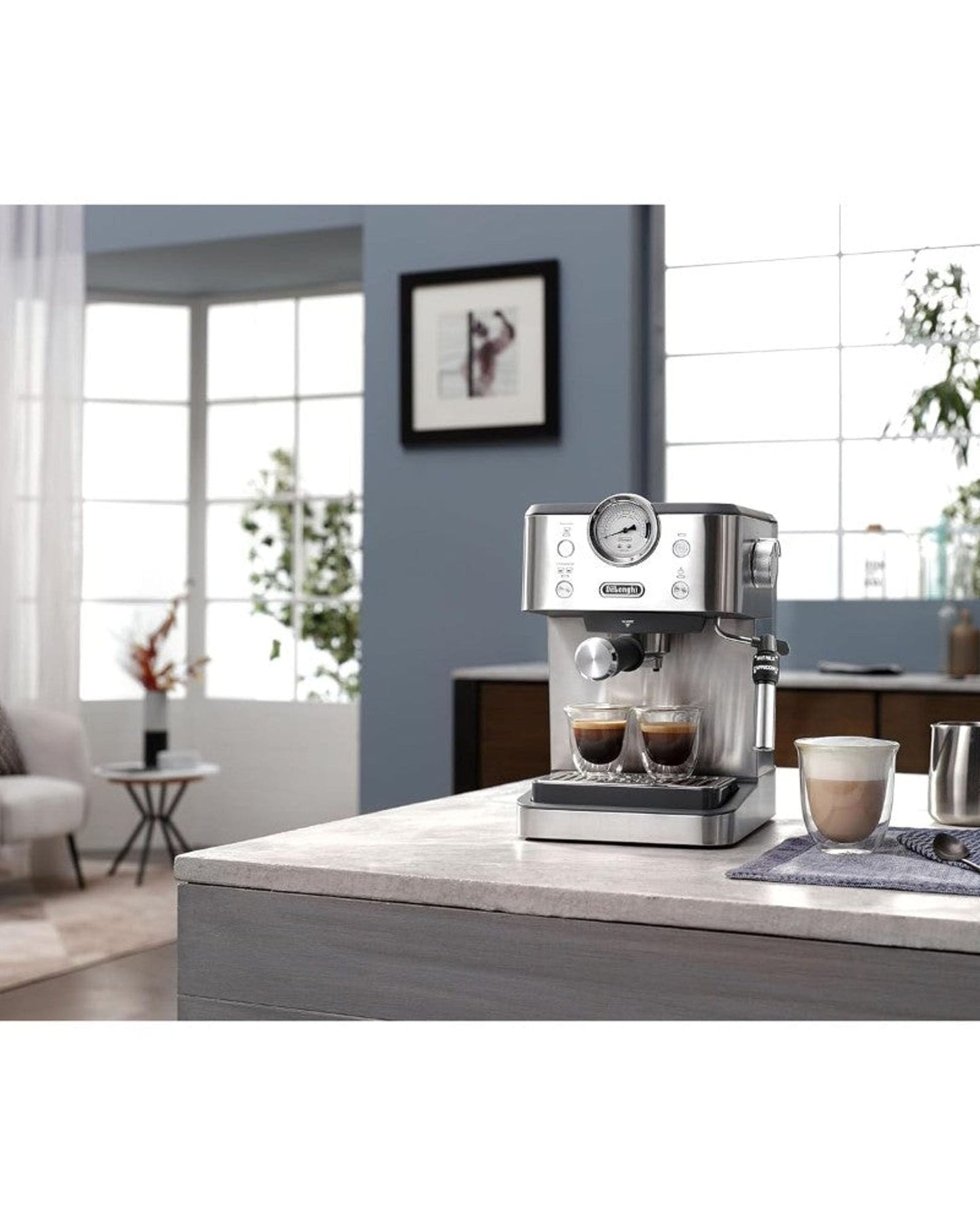 ديلونجي ماكينة إسبريسو، معدني – EM450.M